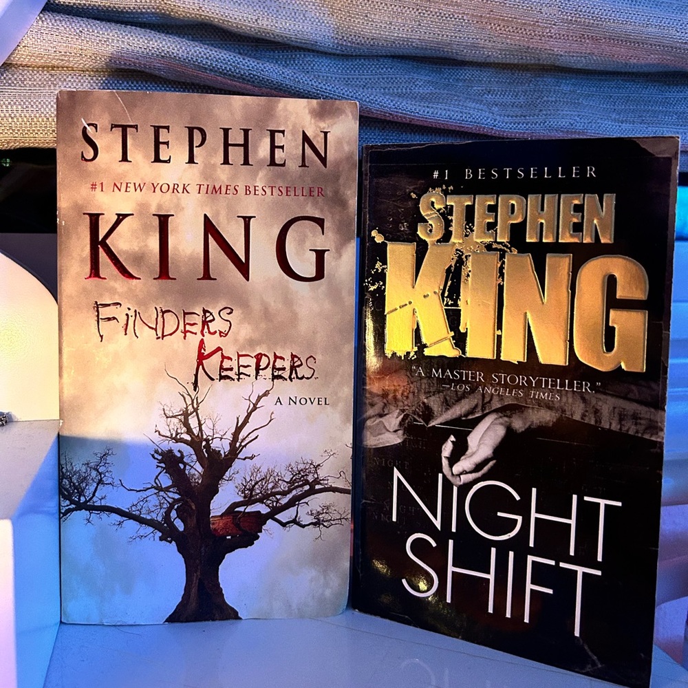 ~ 2 STEVEN KING BOOKS~